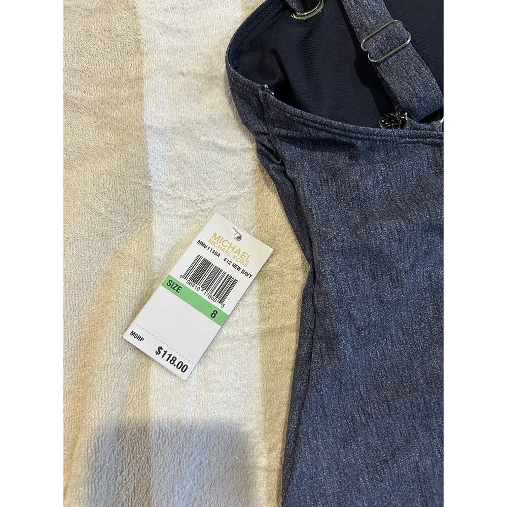 Michael Kors full piece denim-like bathing suit - Picture 4 of 4